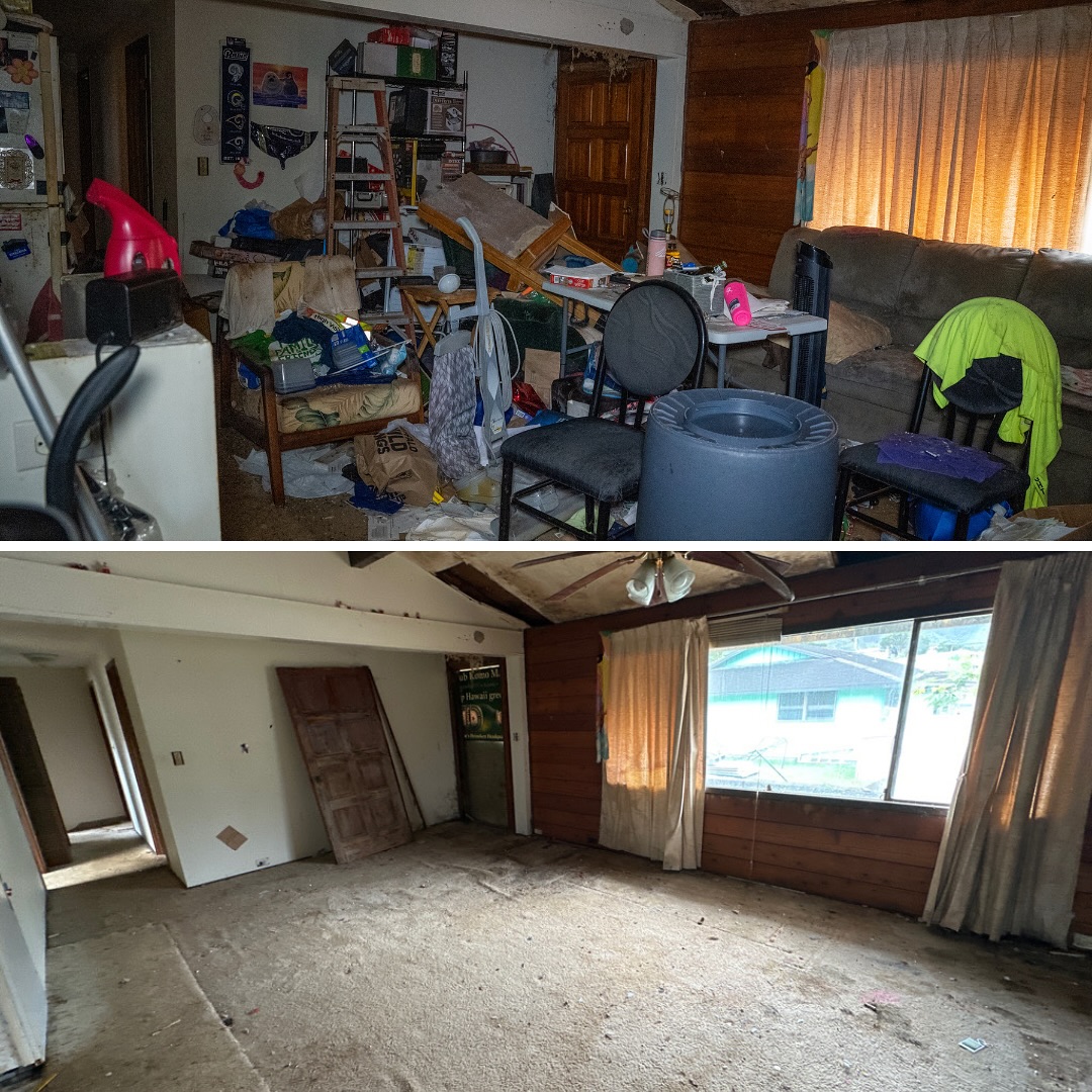 Junk Haul - Before and After